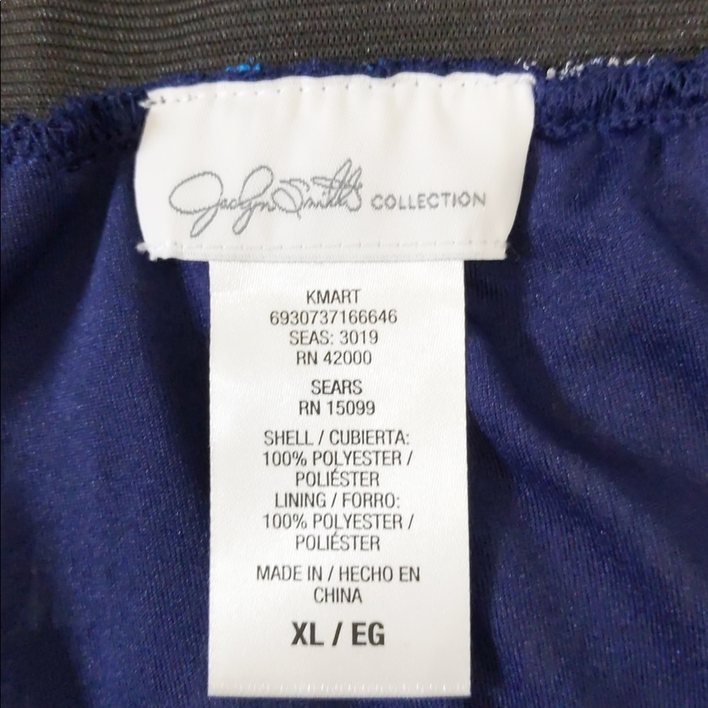 Jaclyn Smith Floral Pleated Skirt- w/flaw - Picture 5 of 9
